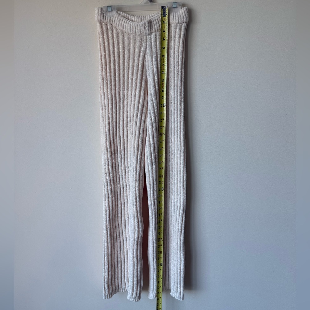 Nasty Gal Cream Ribbed Knit Set - Picture 5 of 9